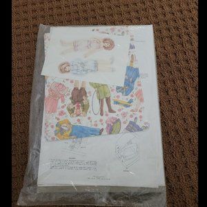 Vintage Current Inc Paper Doll Playset 1983 Sealed Unmarked New!